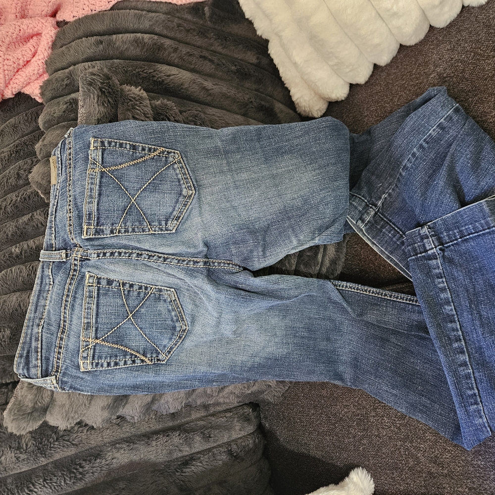 Ariat Blue Flare Wide Leg Jeans